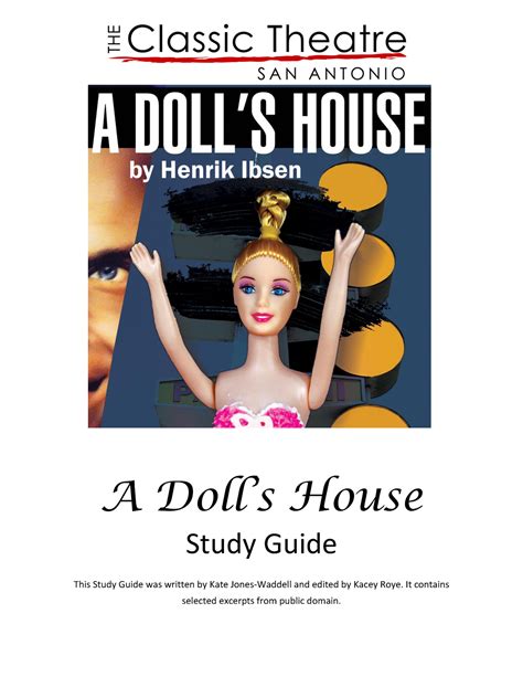 A Doll's House Study Guide .